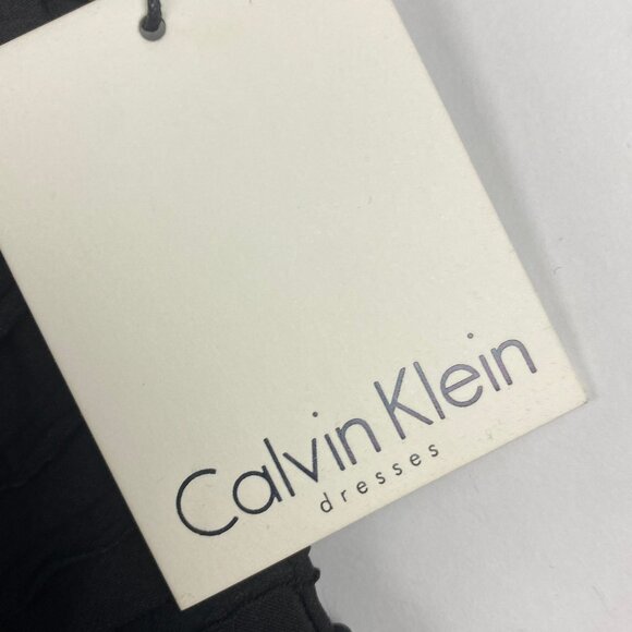 NWT Calvin Klein Dress Women's Size 2 Black - Picture 7 of 15
